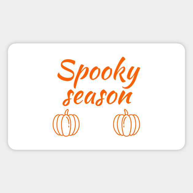 Spooky season Magnet by Word and Saying